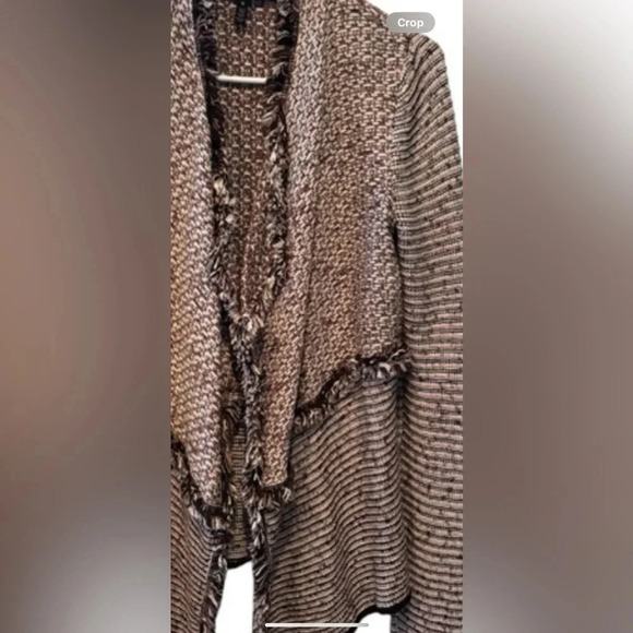 WHITE HOUSE BLACK MARKET SWEATER CARDIGAN TOP SHIRT TOPS FALL WINTER BLACK SZ M - Picture 5 of 5